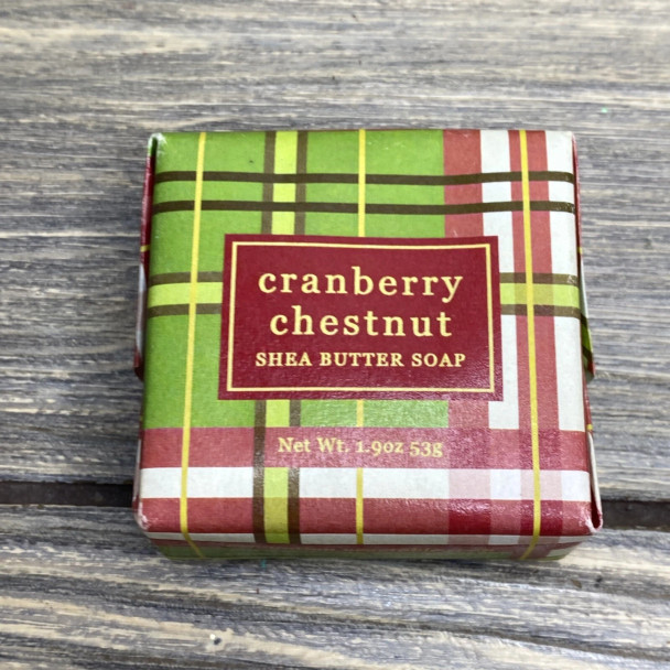 CRANBERRY CHESTNUT WRAP SOAP 1.9 OZ