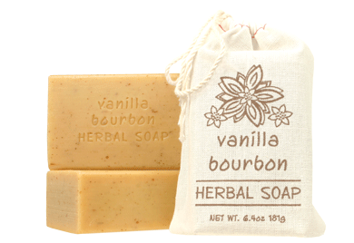VANILLA BOURBON HERBAL SOAP 6.4 OZ