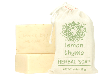 LEMON THYME HERBAL SOAP 6.4 OZ