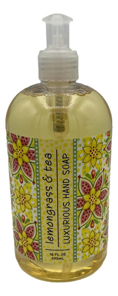 LEMONGRASS & TEA GARDEN LIQUID HAND SOAP 16 FL OZ