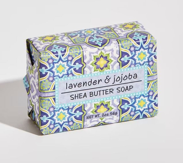 LAVENDER JOJOBA GARDEN WRAP SOAP 2 OZ
