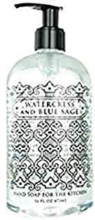WATERCRESS AND BLUE SAGE LIQUID HAND SOAP 16 FL OZ