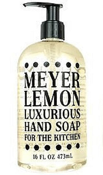 MEYER LEMON KITCHEN LIQUID HAND SOAP 16 FL OZ