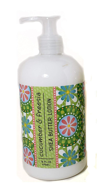 CUCUMBER & FREESIA GARDEN SHEA BUTTER LOTION 16 FL OZ