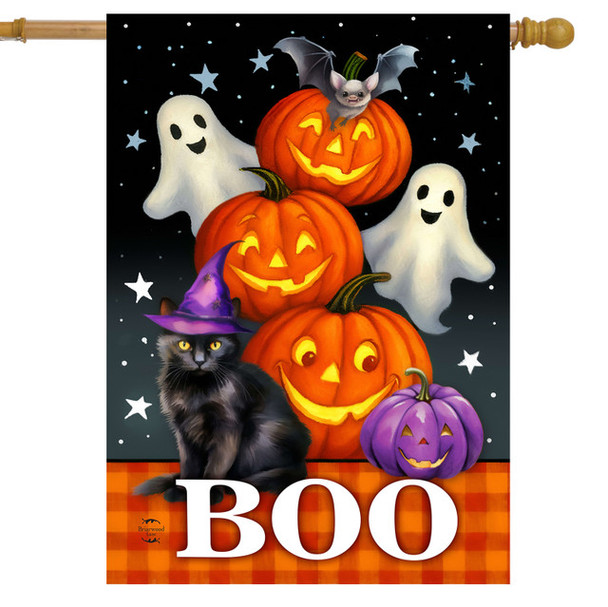 BOO HOUSE FLAG