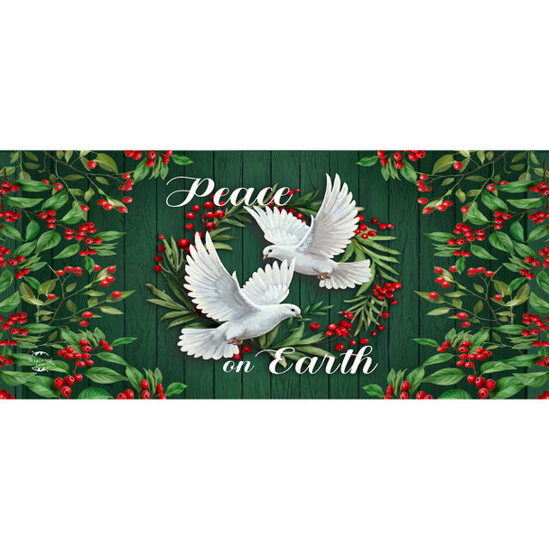 WINTER WELCOME SNOWMAN MINI MAT