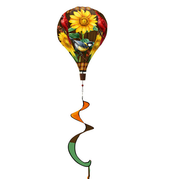 FALL BIRDS AND SUNFLOWERS HOT AIR BALLOON