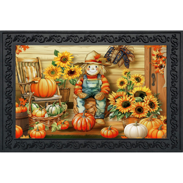 COUNTRY SCARECROW DOORMAT
