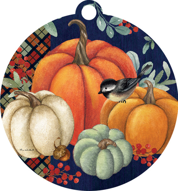 PUMPKIN HOME ACCENT MAGNET