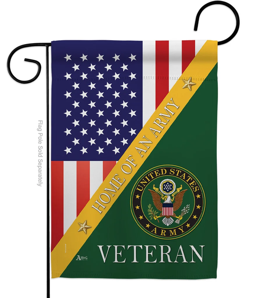 HOME OF ARMY GARDEN FLAG IMPRESSIONS DECORATIVE FLAG (G140604)