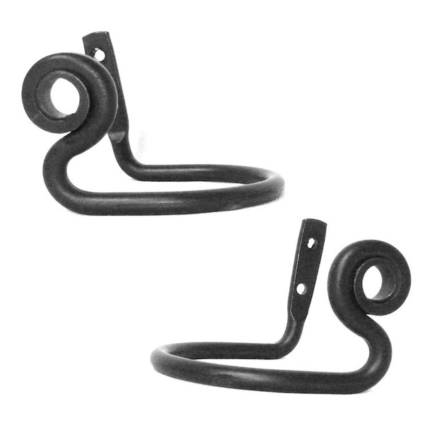 #99660 -CURL CURTAIN TIE BACKS - Pair