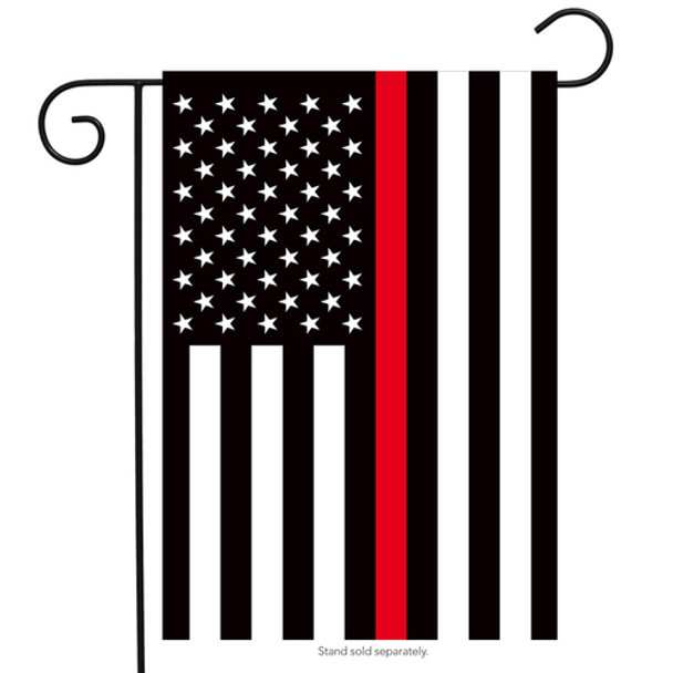 Thin Red Line Garden Flag