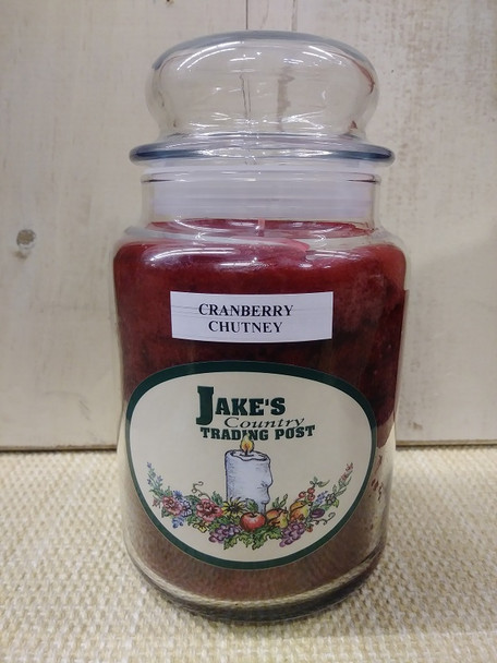 Cranberry Chutney Jar Candle - 26oz