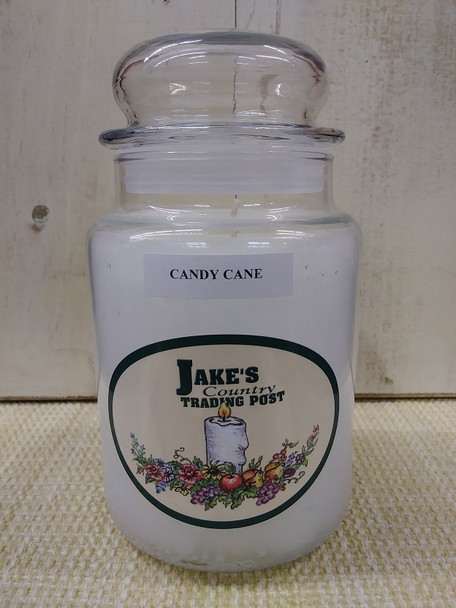 Candy Cane Jar Candle - 26oz