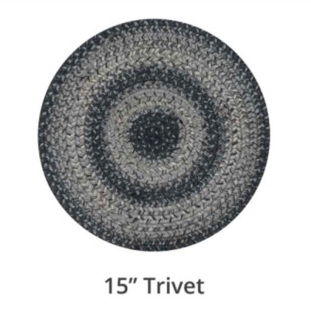 FLINT HILL 15" ROUND TRIVET