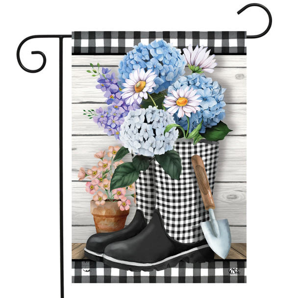 CHECKERED GARDEN BOOTS