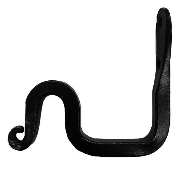 AMISH IRON CURTAIN ROD HOOK