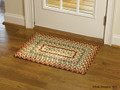 MILL VILLAGE BRAIDED RECTANGLE RUG  20" X 30"