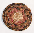 RUSSET 4in COASTER