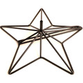 Amish iron star deck stand