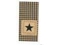 309-19 - STAR PATCH DECORATIVE DISHTOWEL