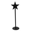 Amish iron star standing paper towel holder