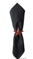 Star Napkin Ring - Red (napkin not included)