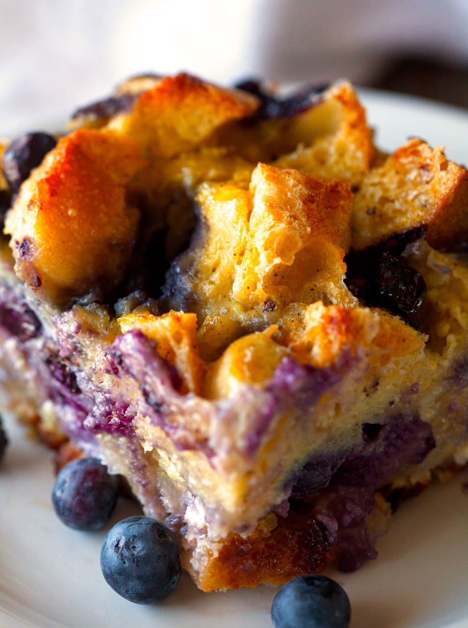 Blueberry French Toast Casserole (Free Recipe below)