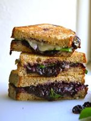 Blueberry Balsamic Grilled Cheese Recipe