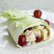 ​Chicken and Peanut Butter Lettuce Wraps Recipe