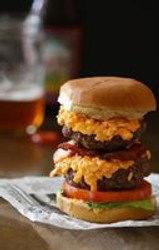 Double Pimento Burger with Crispy Bacon Recipe