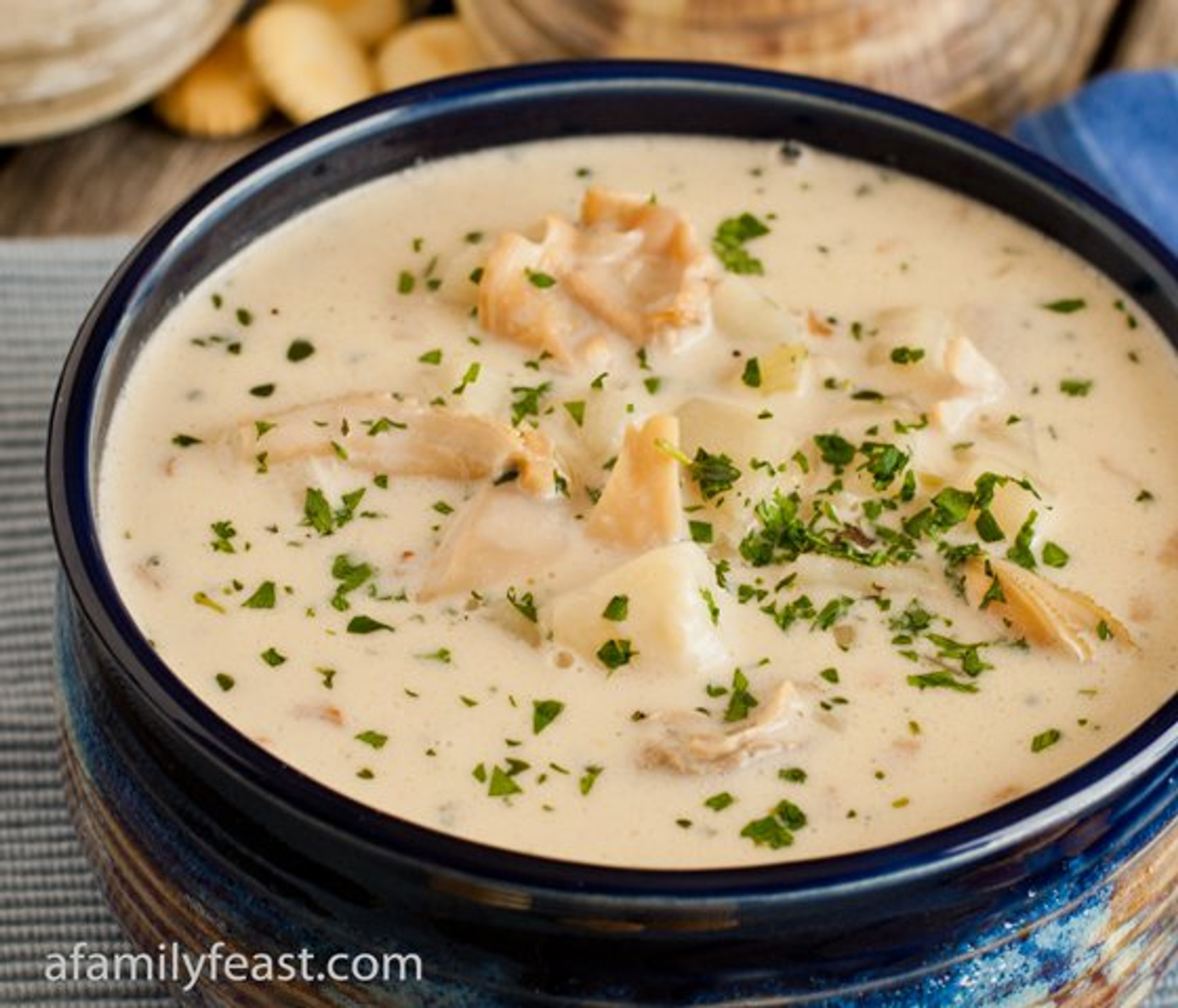 Award Winning New England Clam Chowder Free Recipe Below   Clamchowdclw  46635.1411996025 