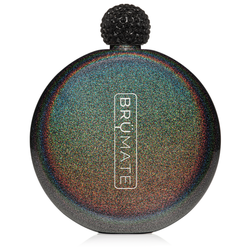 GLITTER FLASK | CHARCOAL