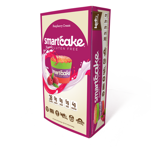 Raspberry Cream Smartcake® 4-Pack