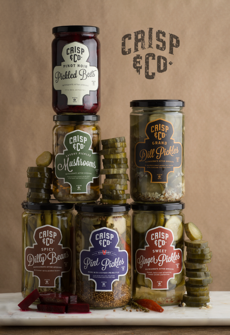 Crisp & Co Ultimate Variety Pack - 6 Pack  - Pickles, Beets, Mushrooms