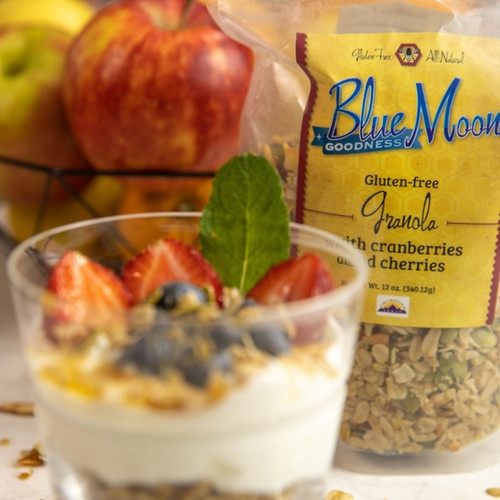 Blue Moon Goodness Mixed Case of 6- 12 oz Gluten Free Granola No Fruit - GF, V