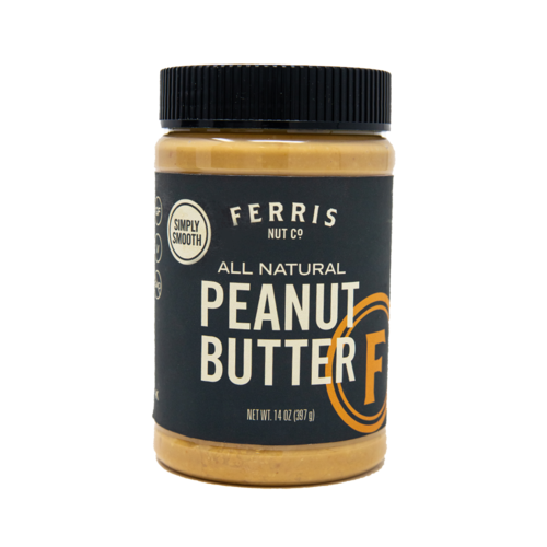 All Natural Peanut Butter, GF, V - 14 oz - Ferris Coffee & Nut