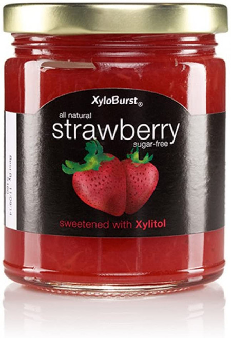 Sugar Free Strawberry Fruit Jam - 10 oz. Jar - XyloBurst Sugar Free Strawberry Fruit Jam - 10 oz. Jar - XyloBurst