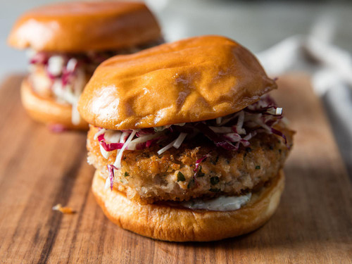Norwegian Salmon Burgers - 8 Packs - Gluten Free