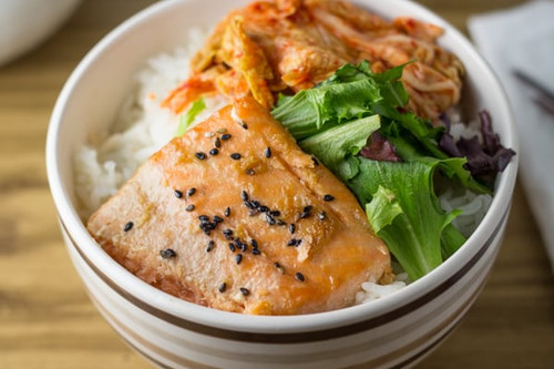 Atlantic Salmon w/ Bulgogi Butter - 1 lb - 2 pcs