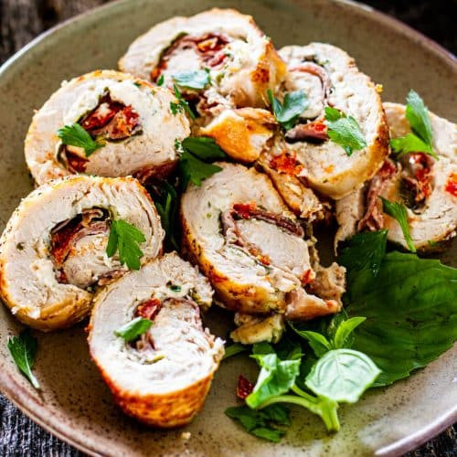 Stuffed Chicken Mediterranean - 3 lb - Gluten Free