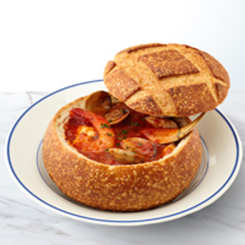 Authentic Cioppino with Bread Bowls - includes 4