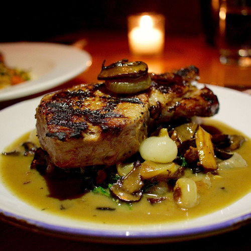 BONE IN BERKSHIRE THICK RIBEYE PORK CHOP- includes 2