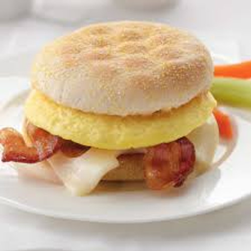Papettis Round Egg Patty - 160/Case