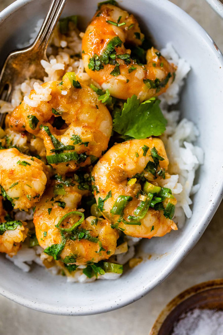 Marinated Red Thai Coconut Shrimp - 1 lb