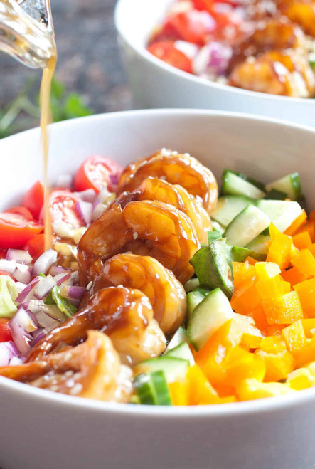 Marinated Ginger Teriyaki Shrimp - 1 lb