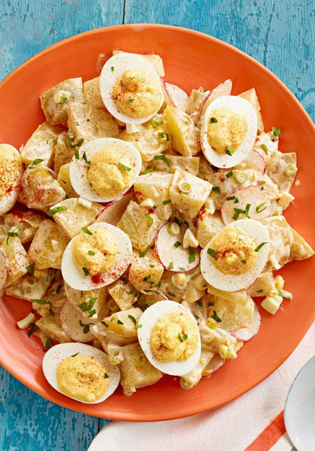 Deviled Egg Potato Salad - (Free Recipe below)