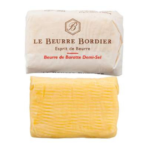 Bordier Churned Butter - Beurre de Baratte, 4.4 oz - Pack of 3