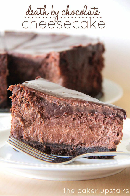 Death by Chocolate Cheesecake - (Free Recipe below)