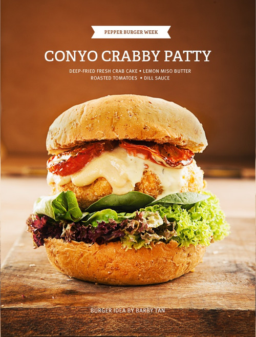 Barby’s Conyo Krabby Patty Burger - (Free Recipe below)